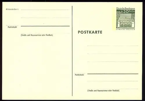 P 77 - Constructions 20 Pf, **