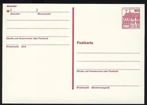 P 122 II - BuS 60 Pf Letterset **