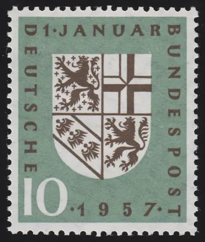 249II Sarre - PLF II: U épais en JANVIER, case 4, **