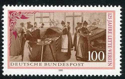 1521 Lette-Verein mit PLF gebrochenes Fensterkreuz, Feld 1, **