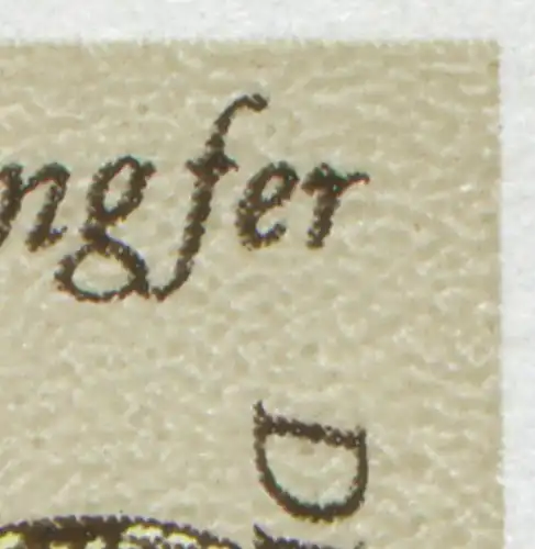 1549I Mosaikjungfer mit MICHEL-PLF I: kurzes r in Mosaikjungfer, Feld 38 **