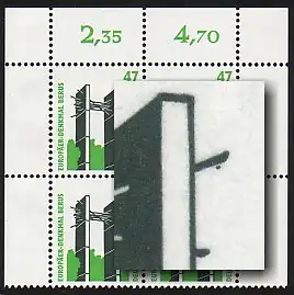 1932 SWK Berus 47 Pf avec PLF tache sous la barre, champ 4, **