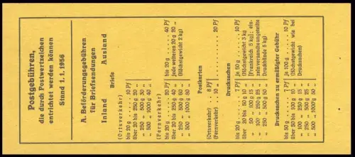 4Xu MH Heuss et paragraphe 1958 - RLV II, **