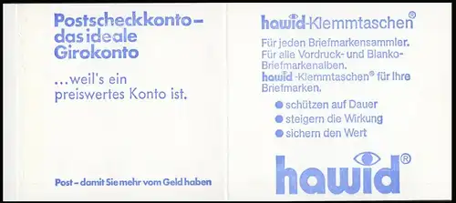 22IyK1 MH BuS 1980 Buchdruck - postfrisch