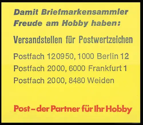 22IaaK1 MH BuS 1980 Imprimer - frais de port