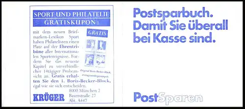 22Iai MH BuS 1980 Buchdruck - postfrisch