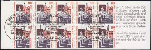 42 MH Regensburg - Ersttagssonderstempel ESSt Berlin 28.9.2000
