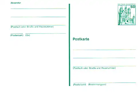 P 126 BuS 50 lignes-barres avec notes guides ** comme dépensé