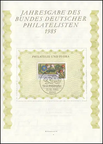 BDPh-Jahresgabe 1985 Berlin Wofa Miniaturen