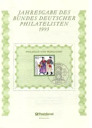BDPh-Jahresgabe 1993 Deutsche Trachten Rügen