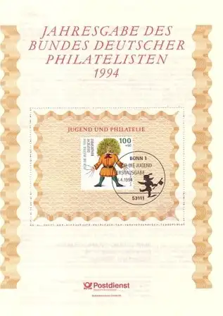 BDPh - Annulation 1994 H. Hoffmann Struwwelpeter