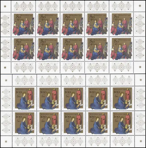 1770-1771 Noël Saints Rois et la naissance du Christ 1994, 10e série de livres **