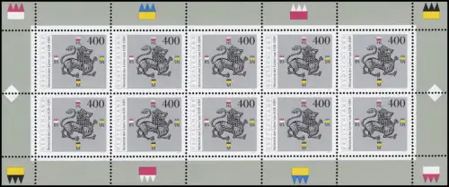 1805 Henri le Lion - Bogen de 10 **