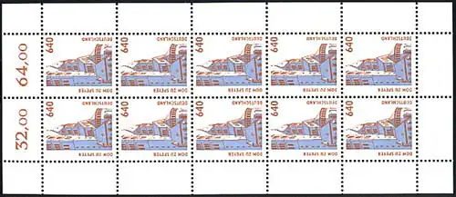 1811 SWK 640 Pf Dom à Speyer - Bogen 10 **