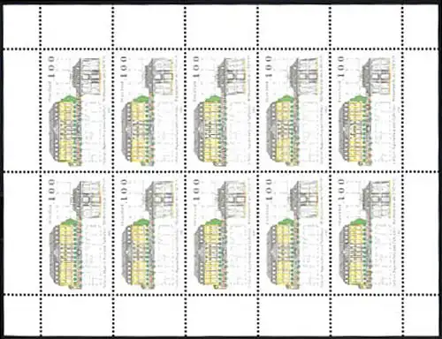 1913 Châteaux Augustusburg et Falkenlust à Brühl - Dix arcs, **