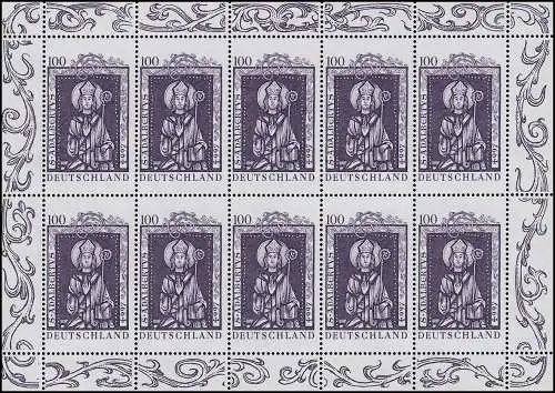 1914 Heiliger Adalbert - 10er-Bogen, ** postfrisch / MNH