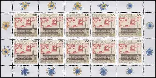 1966 Patrimoine mondial de l'UNESCO Monastère Maulbronn - Bogen de 10 *