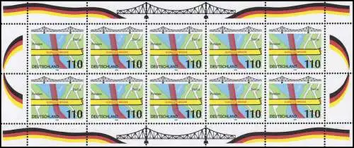 1967 Brücken: Glienicker Brücke - 10er-Bogen **