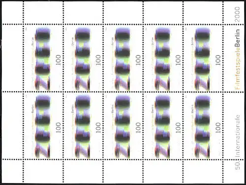 2102 Filmfestspiele Berlin - 10er-Bogen **