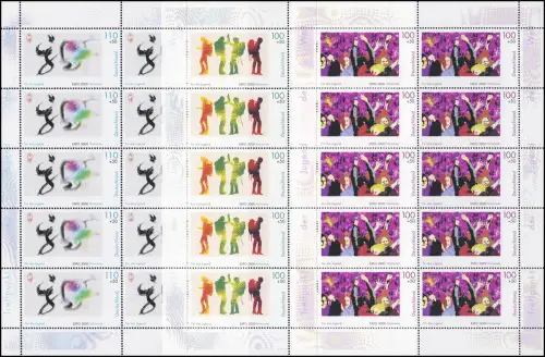 2117-2122 EXPO 2000 Hanovre: lieu de rencontre de la jeunesse mondiale, 10e taux de boom **