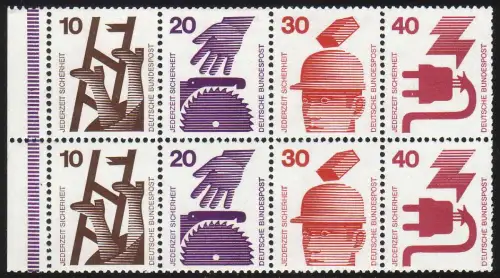 HBl. 23 aus MH 18 Unfall 1972, RLV II, postfrisch