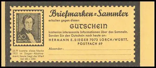 12au MH Brandenburger Tor / vainqueur - RLV V, ** post-fraîchissement