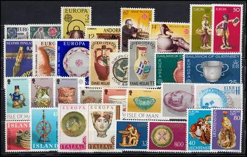 Communauté / CEPT / Europe 1976 millésime 27 numéros complets **