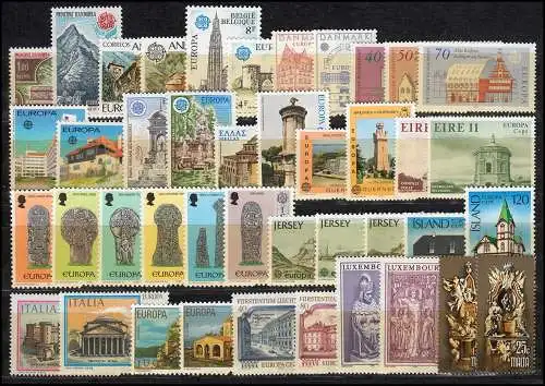 Communauté / CEPT / Europe 1978 Année 30 numéros complets **