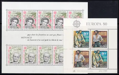 Communauté / CEPT / Europe 1980 millésime 32 numéros complets **