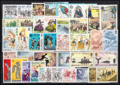 Communauté / CEPT / Europe 1981 millésime 35 numéros complets **