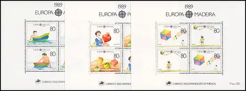 Communauté / CEPT / Europe 1989 Année 35 numéros complets **
