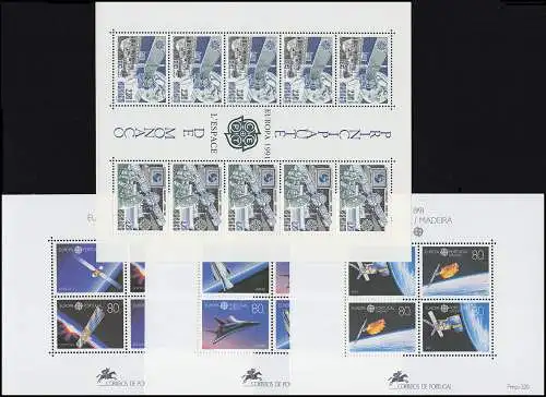 Communauté / CEPT / Europe 1991 Année 40 numéros complets **