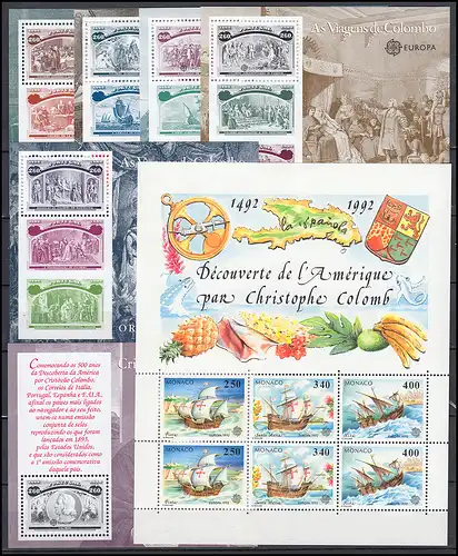 Communauté / CEPT / Europe 1992 millésime 42 numéros complets **