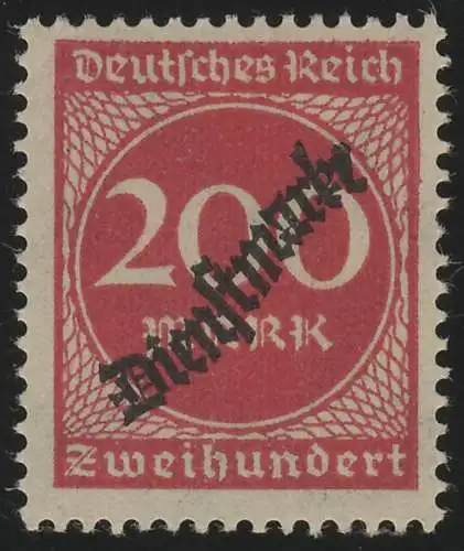 78 Ziffer im Kreis 200 M., **