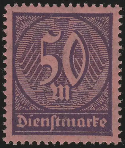 73 Wertziffer 50 M., **