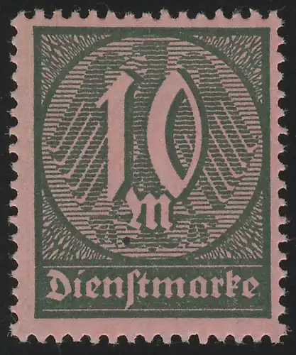 68a Wertziffer 10 M., **