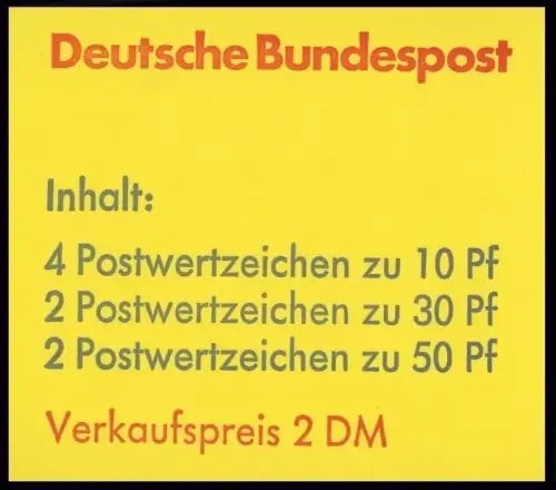 21b MH BuS 1977, Variante b mit PLF IV, postfrisch **