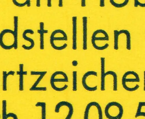 21b MH BuS 1977, Variante b mit PLF IV, postfrisch **
