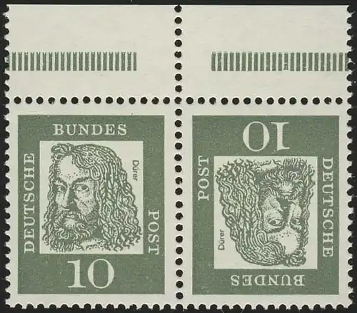 K1 ZD Dürer Oberrand, barre à gauche lisse, **