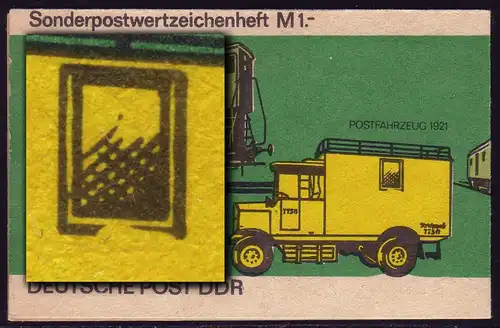 SMHD 9cb Posttransport, 4.DS: Fensterrahmen defekt **