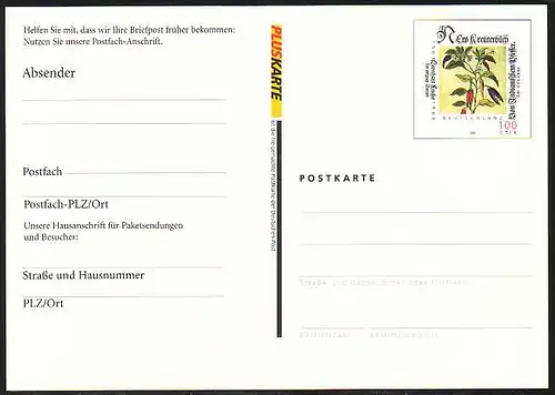 Boîte postale PK PFK 9 Fuchs - Boîte ouverte, frais de port