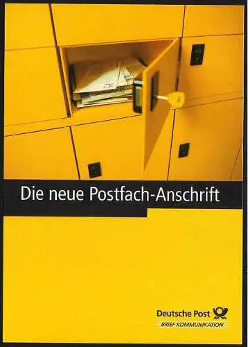 Postfach-PK PFK 9 Fuchs - Postfach geöffnet, postfrisch ** wie verausgabt