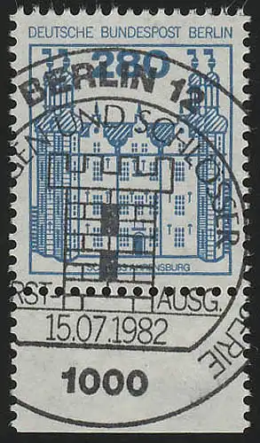 676 châteaux et ch. 280 Pf Sousrand ESTE Berlin