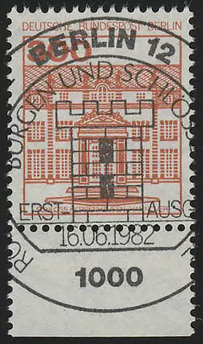 677 Burgen et schl. 300 Pf Unterrand ESTE Berlin