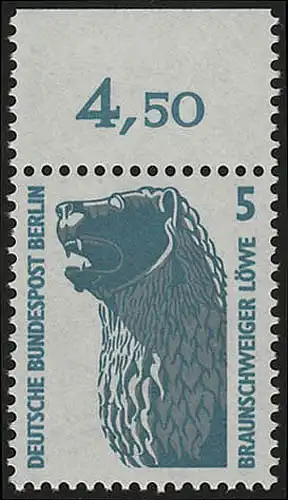 863 SVK 5 Pf Oberrand ** frais de port