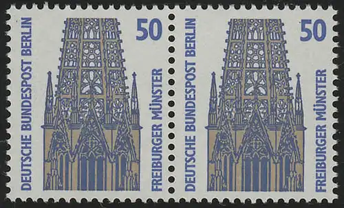 794 SWK 50 Pf waag. Paar ** postfrisch