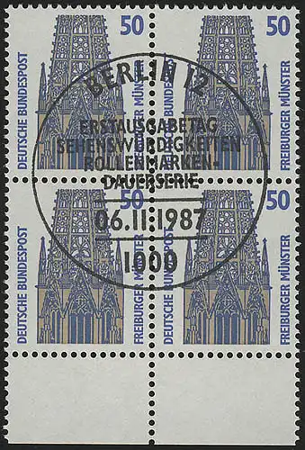 794 SWK 50 Pf UR-Viererbl. ESST Berlin