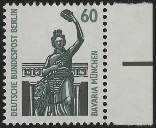 795 SWK 60 Pf bord de page re. ** frais de port