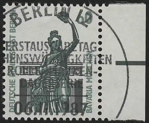 795 SWK 60 Pf Seitenrand re. ESST Berlin