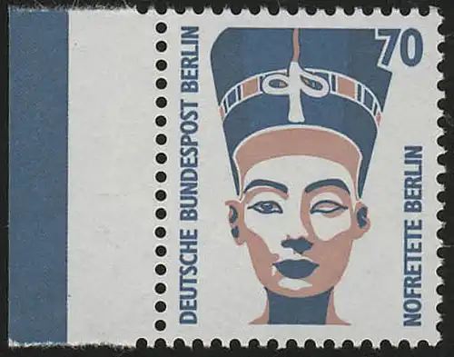 814 SWK 70 Pf Seitenrand li. ** postfrisch